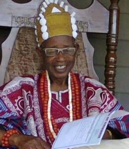 Onigede of Igede-Ekiti,His Royal Majesty, Oba James Adelusi Aladesuru II (JP)