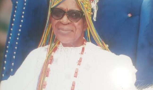 His Royal Majesty Oba Okunlade Adediji, the ALÁDÉ OF ÀTÒKÈJOYÈ ILEOGBO