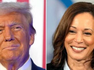 United States Former President Donald Trump and Vice-President Kamala Harris